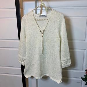 Superb light & silky 'Simons Contemporaine' sweater sz L (3=20%less)